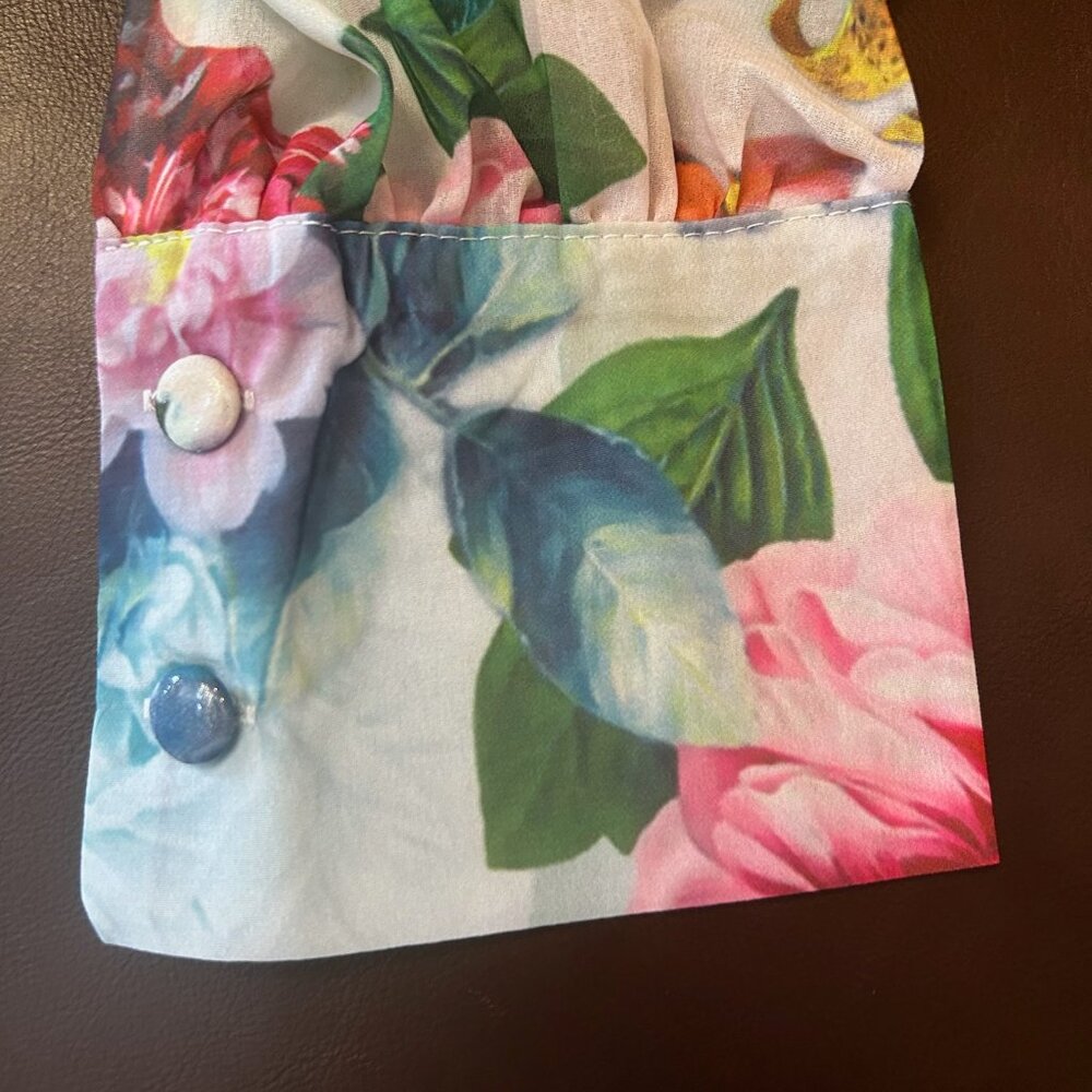 NWT Dalia MacPhee Floral Garden French Country Style Feminine Maxi Dress - Picture 9 of 16